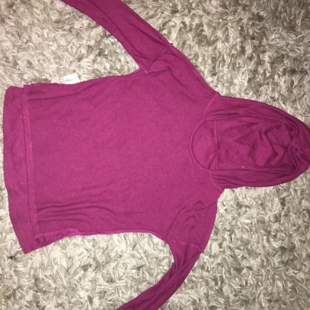 Purple hoodie